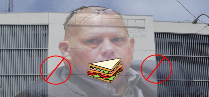 McLean County Jail Sheriff Jon Sandage Sandwich