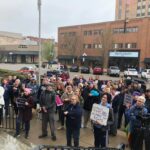 McLean County Democrats Rally to Support Abortion Rights
