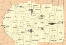 Apartheid Israel Ballot Question Rejected in Central Illinois Map of Central illinois