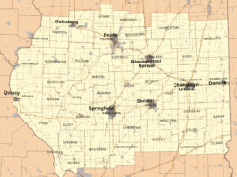 Apartheid Israel Ballot Question Rejected in Central Illinois Map of Central illinois