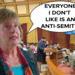 Peoria Zionist Lobbies City Council to Censor Criticism of Israel Peoria’s Top Zionist Lobbies City Council to Censor Criticism of Israel thumbnail. Sue Katz stating "everyone I don't like is an anti-semite!"